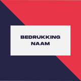 Bedrukking naam