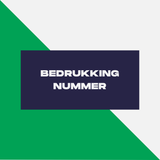 Bedrukking rugnummer